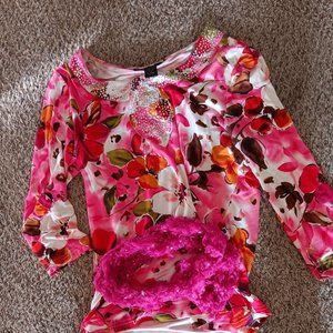 Flowered blouse